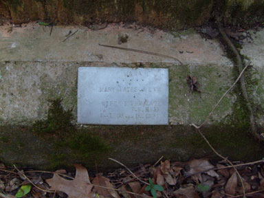 Ross cemetery, Mary Bates Heim, Rusk County, Texas